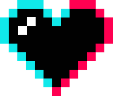 Retro love tiktok megapixel